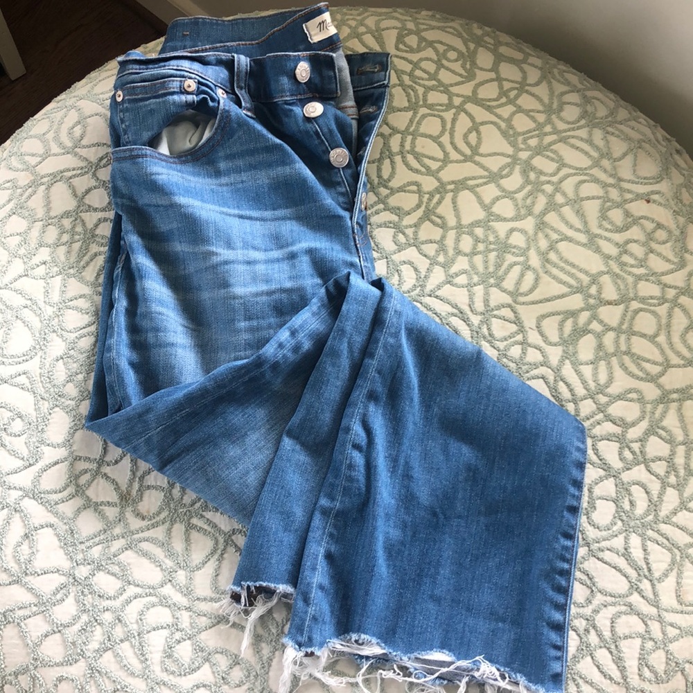 Madewell Capri boot jeans